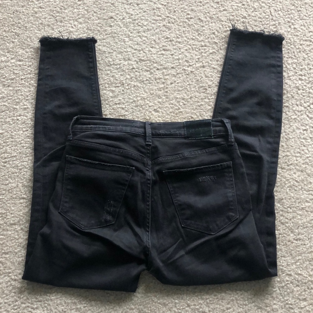 Size 4/27 Luck Brand high waisted black jeans